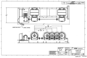 M1000 Heavy Duty Turning Roll Detailed Specifications