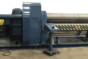 Heavy Duty Plate Roll - Three Roll Initial Pinch - Mechanical Roll - Plat Bending Machine - Tank Fabrication